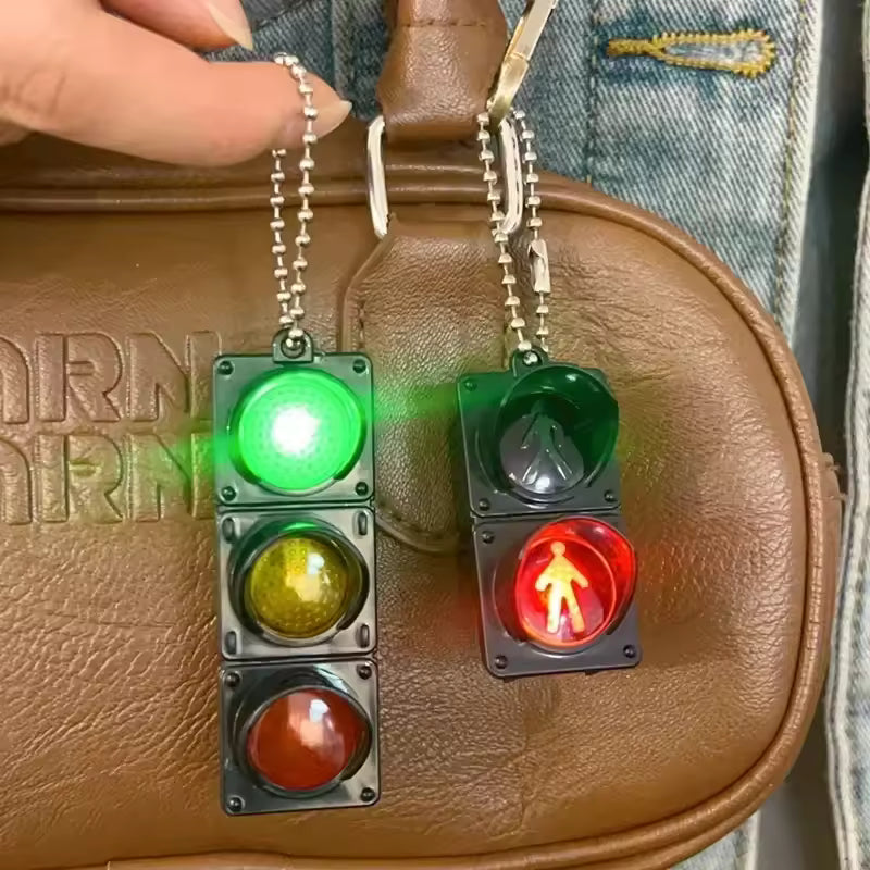 Traffic Light LED Keychain – (2 Pieces Combo Offer)