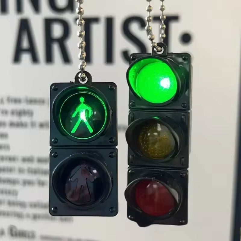 Traffic Light LED Keychain – (2 Pieces Combo Offer)