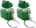Creative Frog Sound & Light Keychain – Stress Relief Gadget