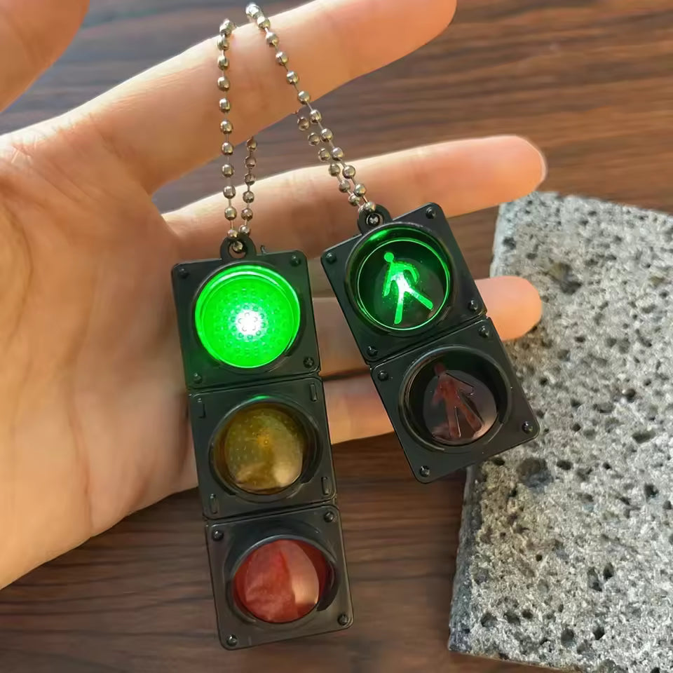Traffic Light LED Keychain – (2 Pieces Combo Offer)