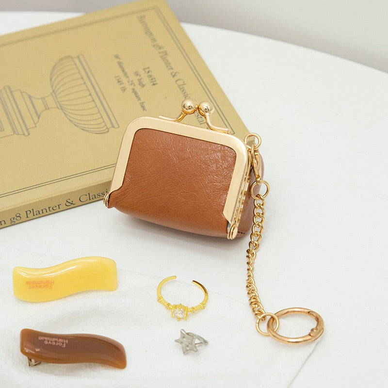 Mini Vintage Jewelry Case – Compact Coin Purse