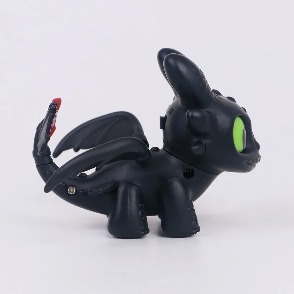 Toothless Light-Up Night Fury/White Fury Keychain