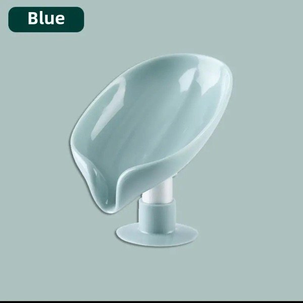 Portable Anti-slip Soap Holder Leaf Shape - লিফ শেইপ পোর্টেবল সোপ হোল্ডার
