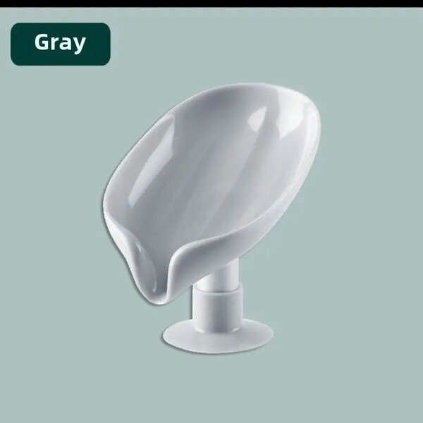 Portable Anti-slip Soap Holder Leaf Shape - লিফ শেইপ পোর্টেবল সোপ হোল্ডার