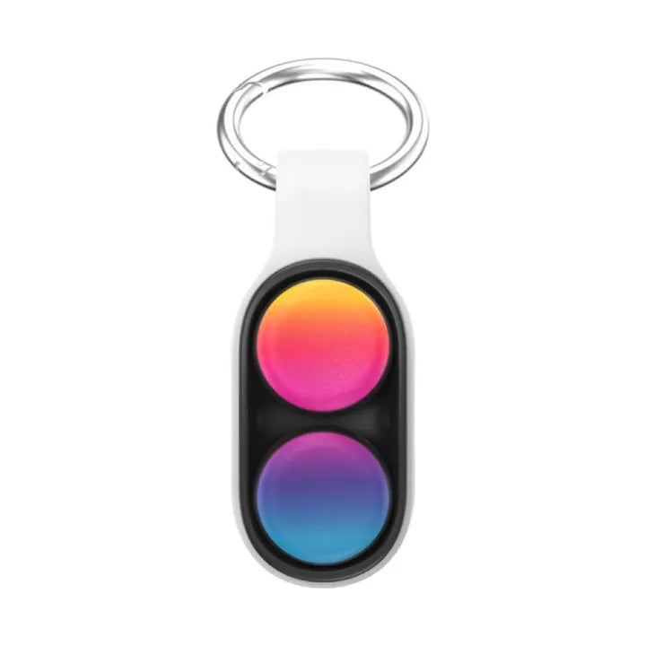 PopPuck Buckle Fingertip Fidget Magnetic Toy + Keyring